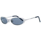 Silver Metal Sunglasses