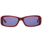 Red Plastic Sunglasses