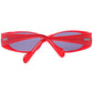 Multicolor Plastic Sunglasses