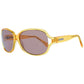 Yellow Plastic Sunglasses