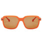 Orange Acetate Sunglasses