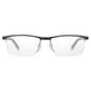 Blue Metal Glasses (Frames)