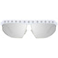 White Metal Sunglasses