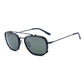 Black Stainless Steel Glasses (Frames)