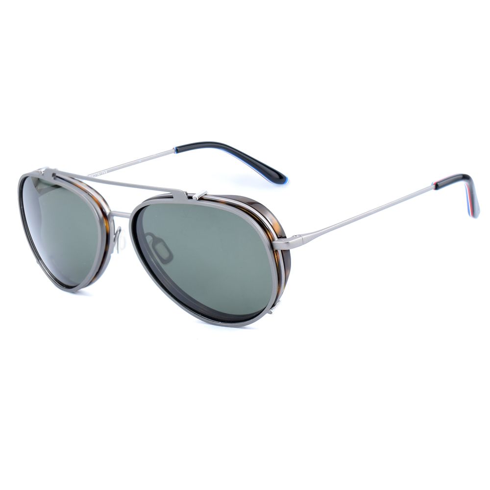 Gray Stainless Steel Glasses (Frames)