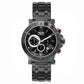 Black Stainless Steel Dress Watch