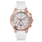 White Rubber Bracelet Watch