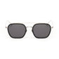 Gray Stainless Steel Sunglasses