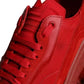 Red Leather Daymaster Low Top Sneakers Shoes