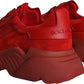 Red Leather Daymaster Low Top Sneakers Shoes