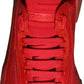 Red Leather Daymaster Low Top Sneakers Shoes