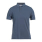 Blue Cotton Polo Shirt