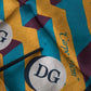 Multicolor Printed Square Handkerchief Scarf