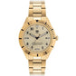 Gold Stainless Steel Dress Watch