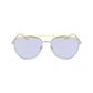 Silver Metal Sunglasses