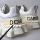 White Leather Super Queen Women Sneakers