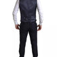 Black 3 Piece Single Breasted MARTINI Suit