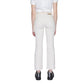 Beige Cotton Bootcut Jean