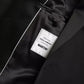 Black Wool Single Breasted MARTINI Blazerclothing