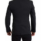 Black Wool Single Breasted MARTINI Blazerclothing