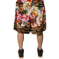 Multicolor Floral Cotton Men Bermuda Shorts