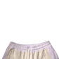 Beige Cotton Men Casual Cargo Bermuda Shorts