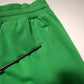 Green Cotton Blend Men Bermuda Shorts