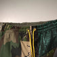 Multicolor Patchwork Cotton Jogger Sweatpants Pants