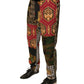 Multicolor Patchwork Men Dress Pants