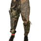 Multicolor Camouflage Jogger Sweatpants Pants