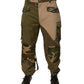 Multicolor Patchwork Flight Cargo Pants