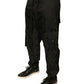 Black Crown Nylon Jogger Sweatpants Pants