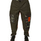 Multicolor Camouflage Jogger Cargo Pants