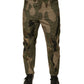 Multicolor Camouflage Cotton Pants