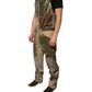 Multicolor Patchwork Camouflage Overall Pants