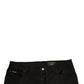 Black Logo Cotton Stretch Skinny Denim Jeans