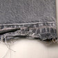 Gray Logo Cotton Stretch Skinny Denim Jeans