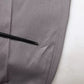 Dark Gray Mid Waist Dress Pants