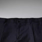 Dark Blue Tapered Formal Dress Pants