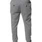Black White Houndstooth Skinny Dress Pants