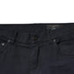 Black Logo Cotton Stretch Skinny Denim Jeans