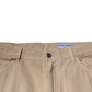 Beige Cotton Mid Waist Skinny Denim Jeans