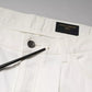 White Cotton Skinny Denim Jeans
