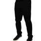 Black Tapered Formal Dress Pants