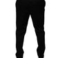Black Tapered Formal Dress Pants