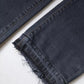 Dark Gray Cotton Skinny Denim Jeans