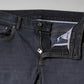 Dark Gray Cotton Skinny Denim Jeans