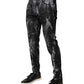 Multicolor Cotton Tie Dye Skinny Denim Jeans