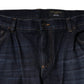 Dark Blue Cotton Skinny Denim Jeans