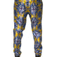 Multicolor MajolicaSilk Skinny Pants